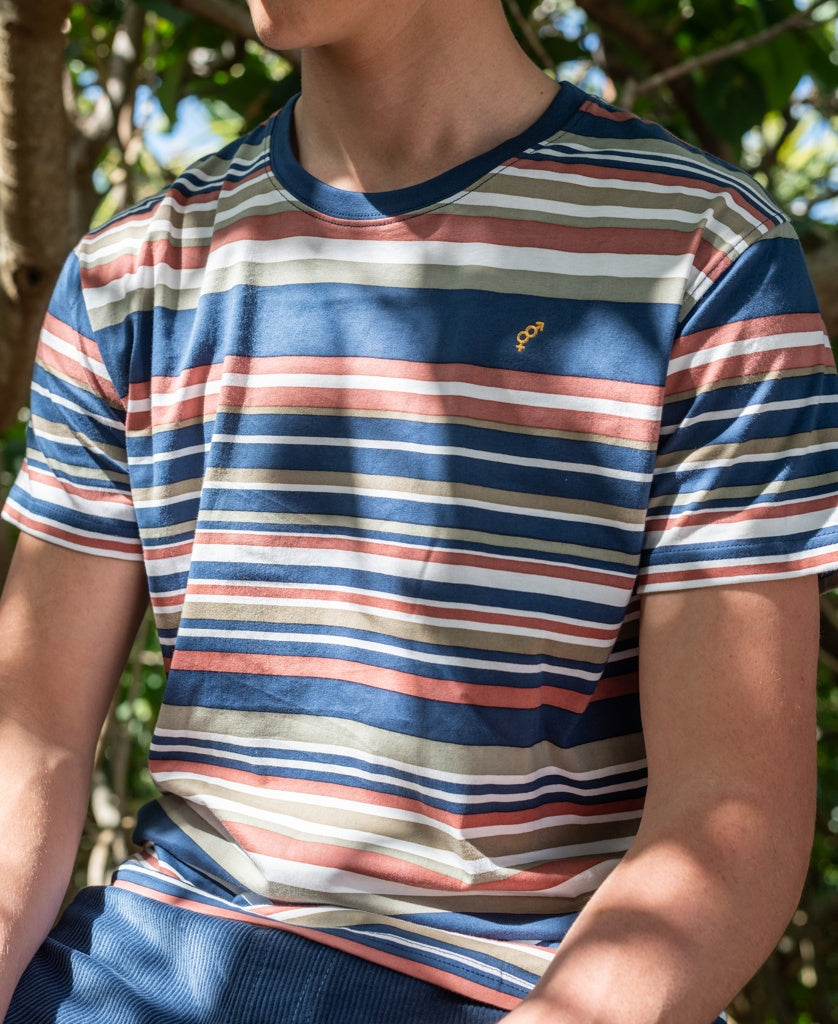 Canvas Stripe Tee