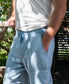 Linen Short | Blue