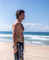 Retro Surf Elastic Waist Boardie | Black