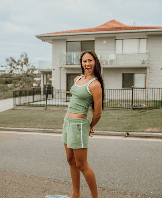 Retro Tilly Short | Moss