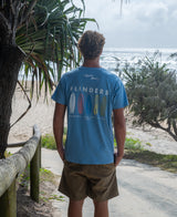 Golden Breed Flinders Boards Tee | Azure Blue - T-Shirts