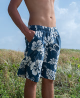 Golden Breed Panama Cord Short | Dusty Blue - Jogger Shorts