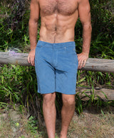 Golden Breed Hercules Cord Short | Blue Mist - Shorts