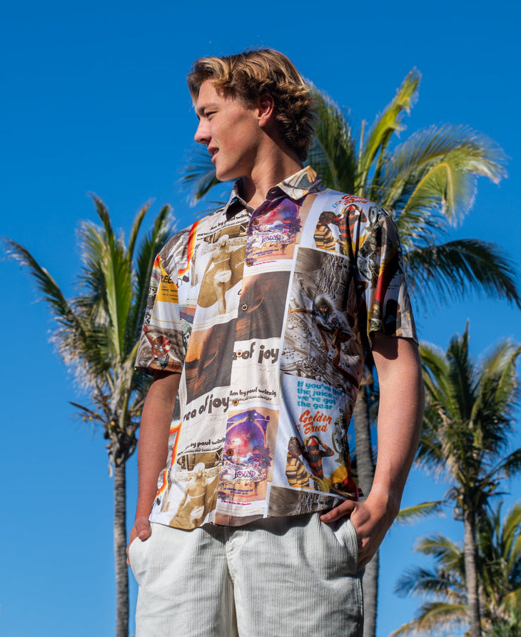Golden Breed Gunna Poster Shirt | Natural - Shirts