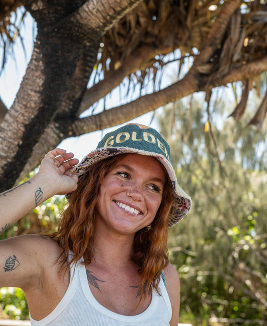 Ferry Terry Bucket Hat | Fern