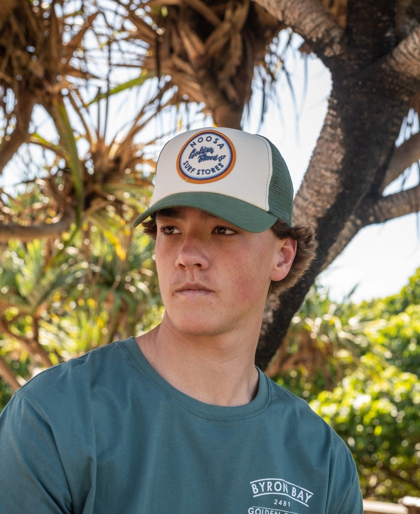 Noosa Charlie Trucker Cap | Khaki
