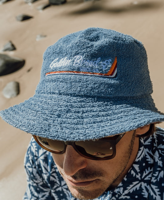 Norris Terry Bucket Hat | Dusty Blue
