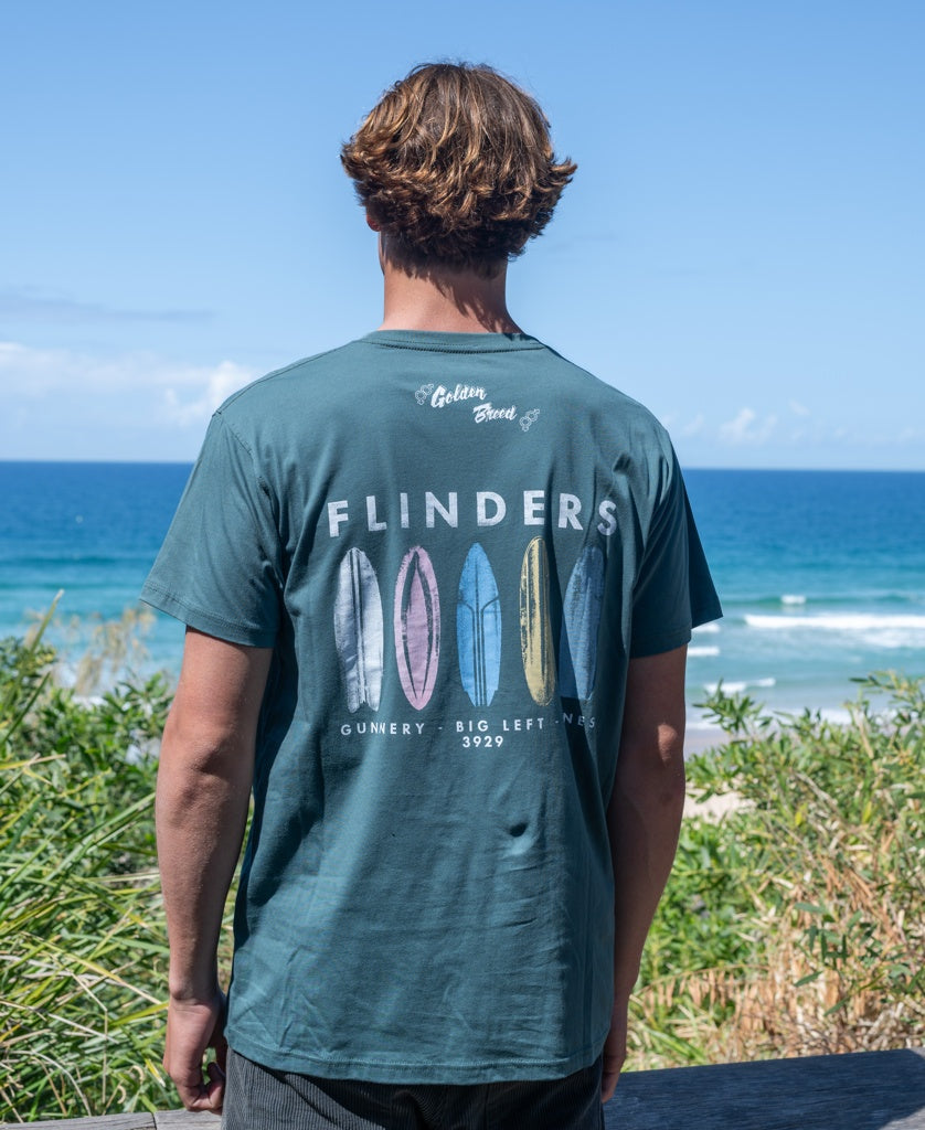 Flinders Boards Tee | Fern