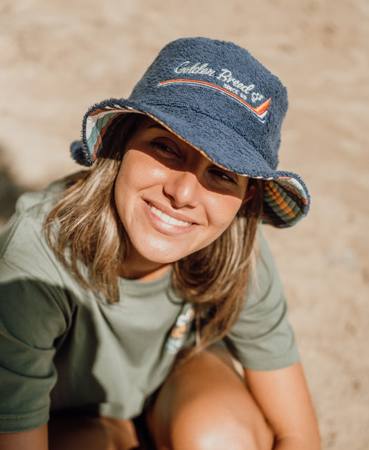 Norris Terry Bucket Hat | Navy