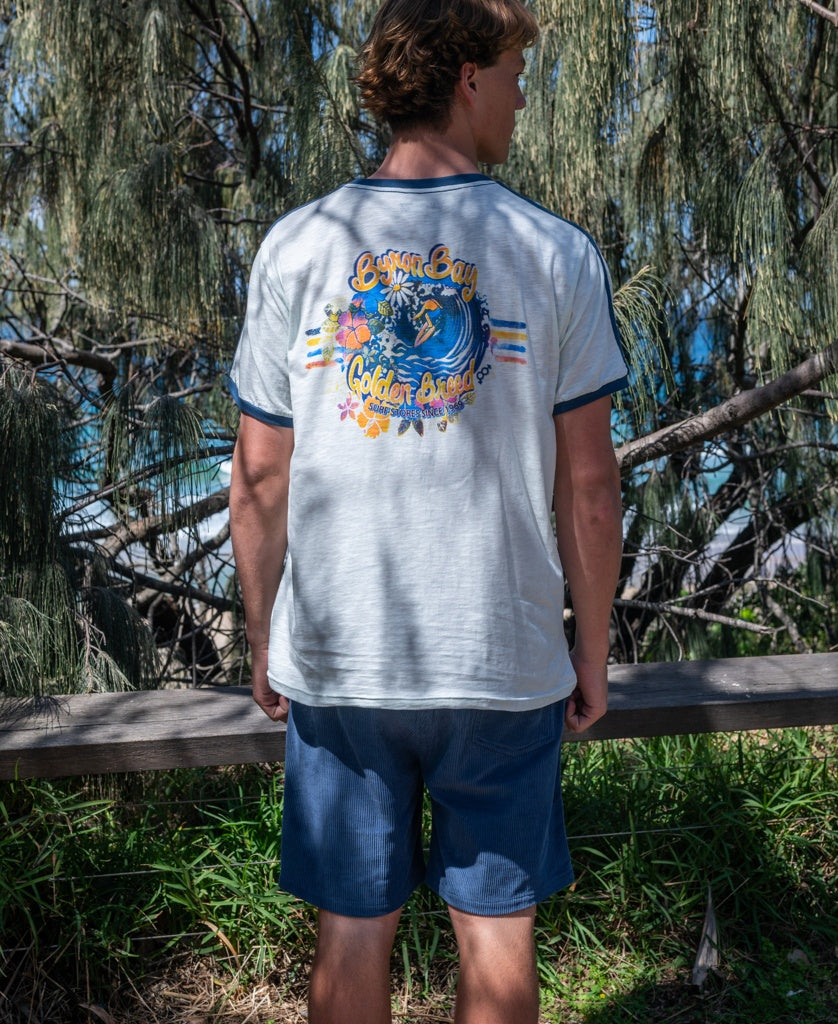 Byron Tropical Tee | Ice