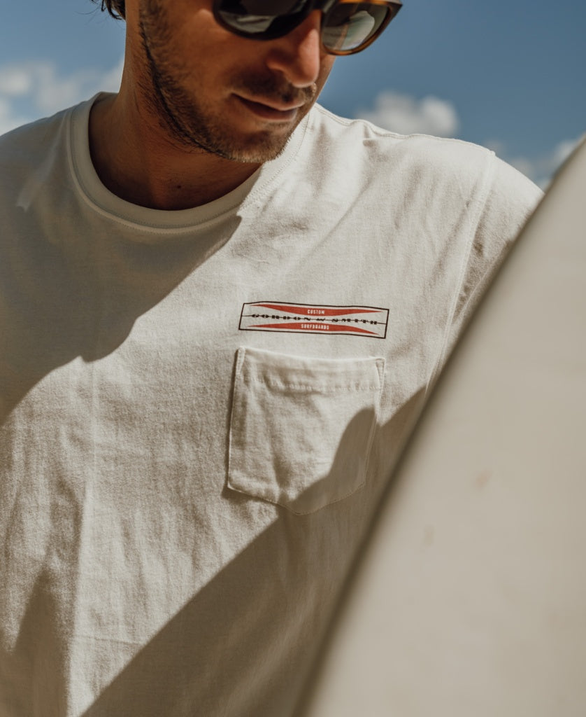 G&S Corp Pocket Tee | Off White