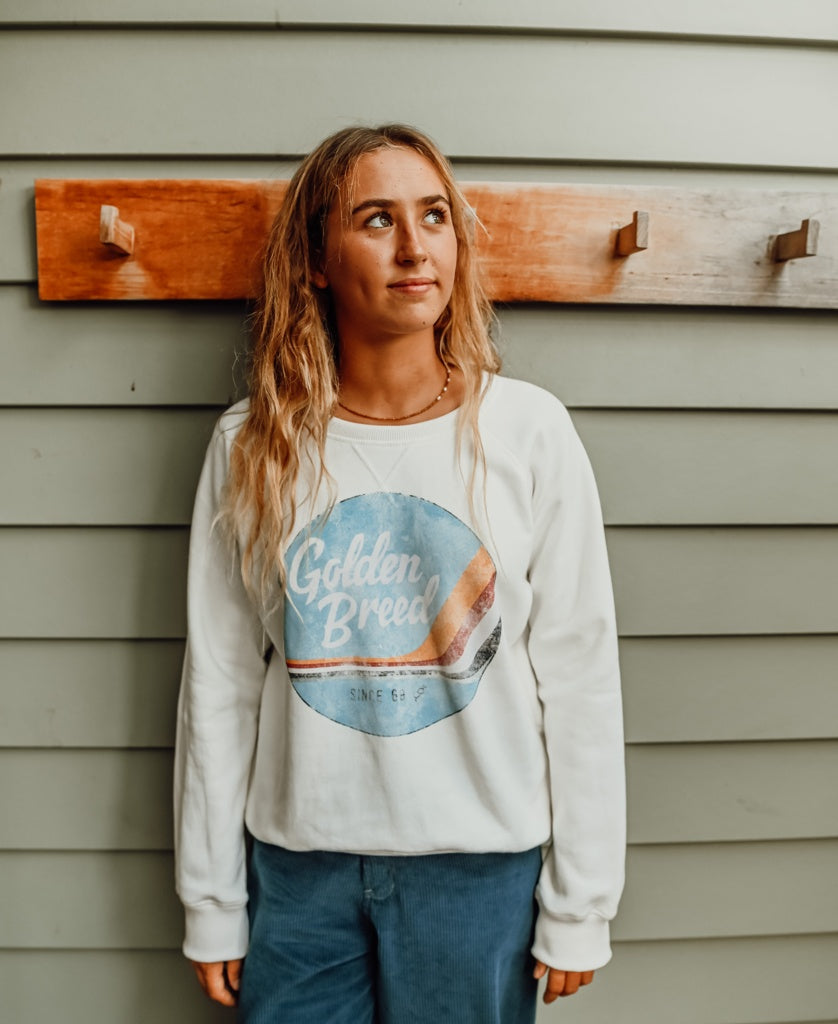 Vintage Sweat | Off White-Golden Breed