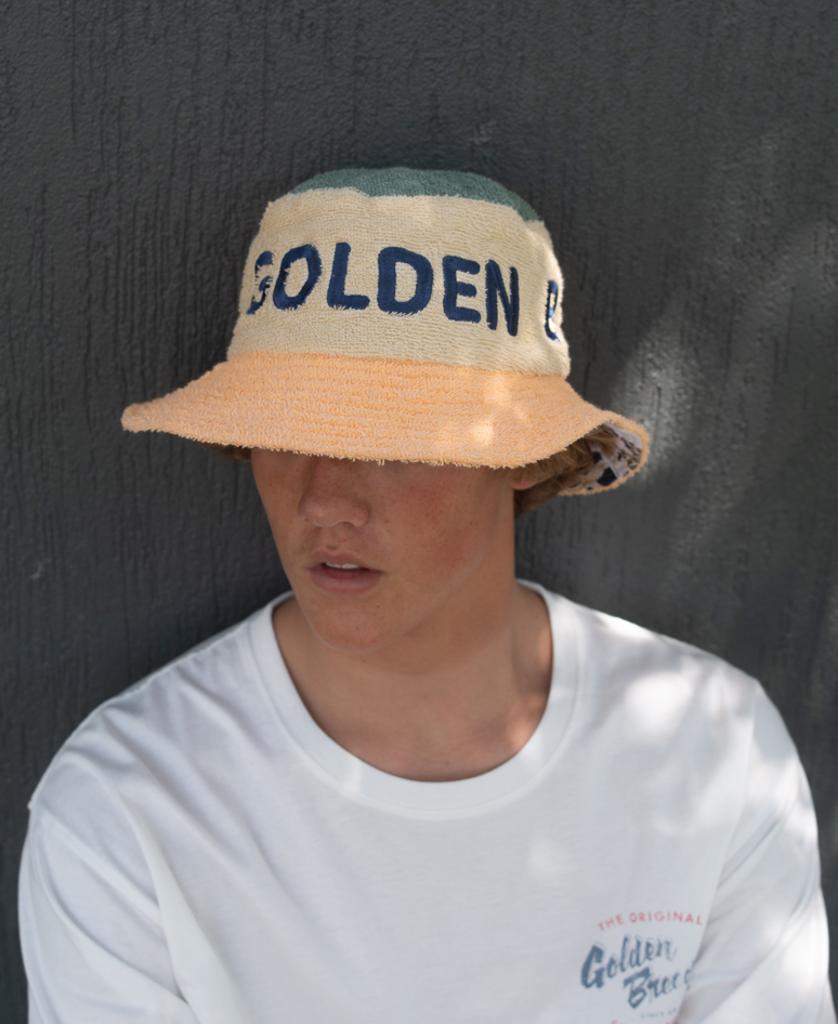 Ferry Terry Bucket Hat | Bleach Gold-Golden Breed