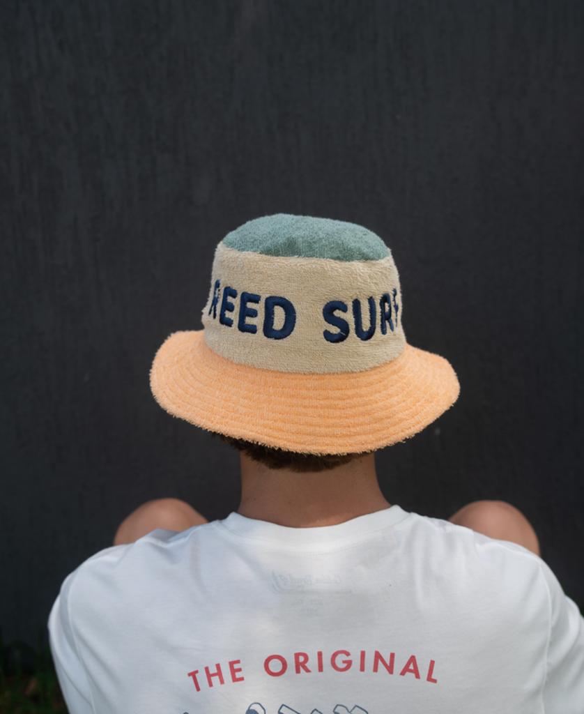 Ferry Terry Bucket Hat | Bleach Gold-Golden Breed