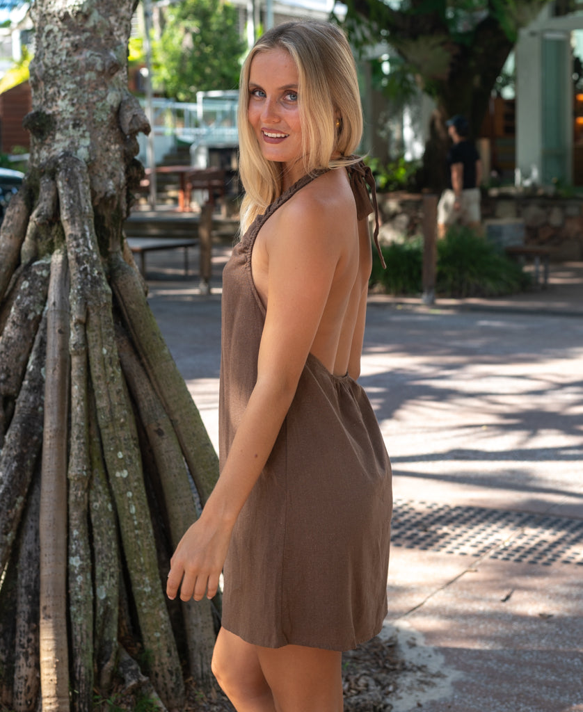 Lazy Beach Nadia | Chocolate - Dresses