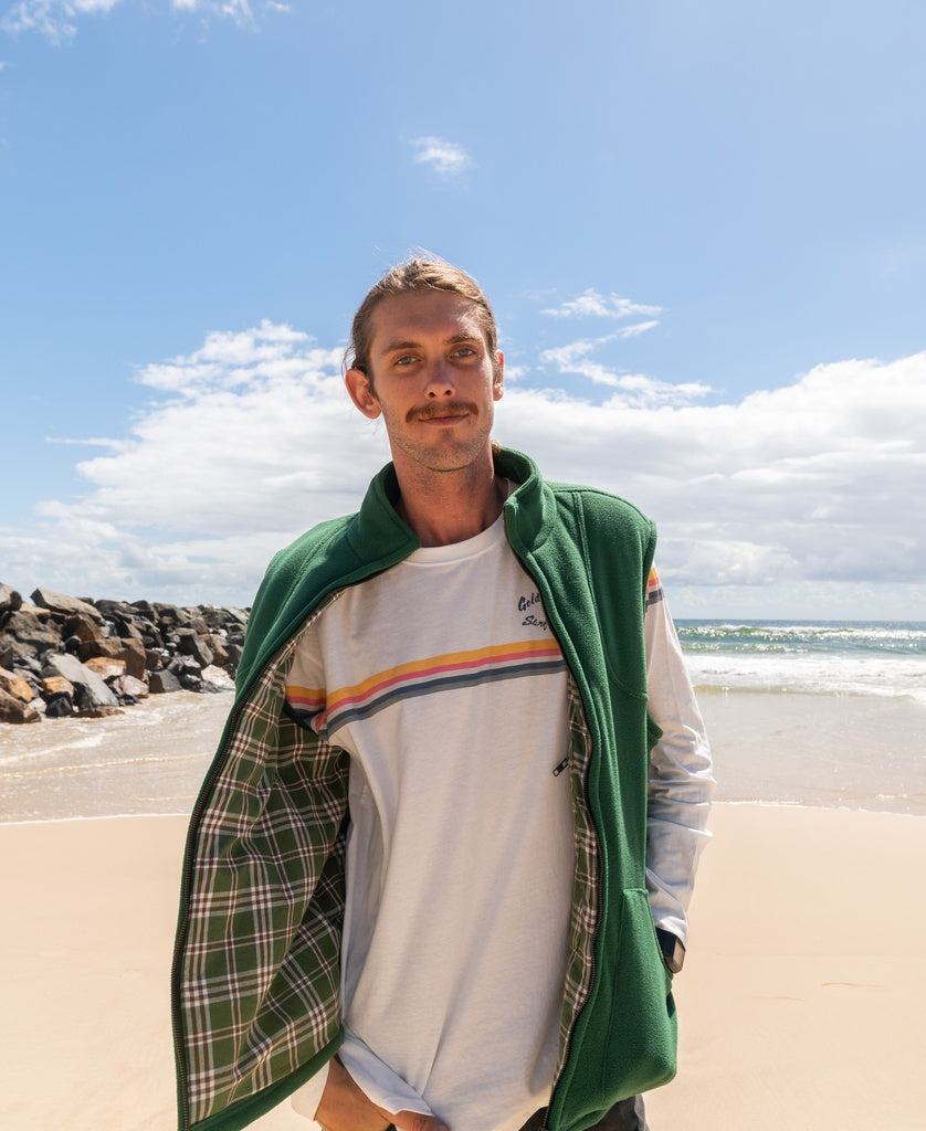 Thredbo Vest | Forest-Golden Breed