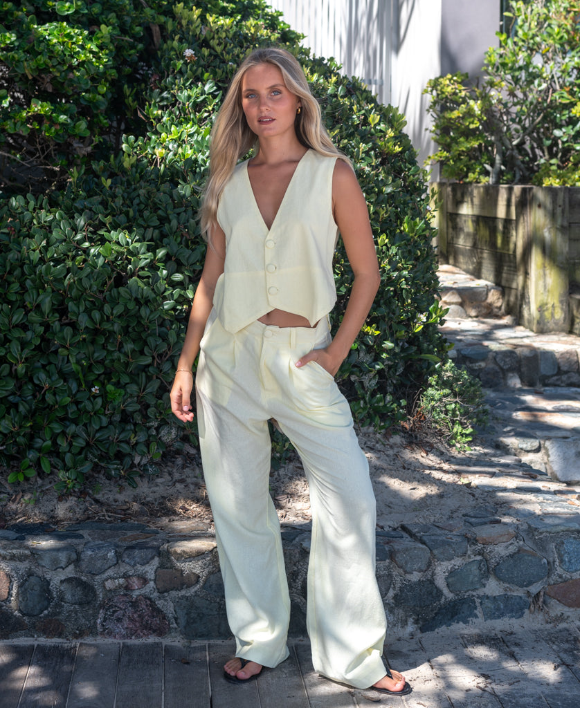 Claire Pant | Lemon