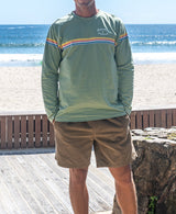 Golden Breed California LS Tee | Sage - T-Shirts