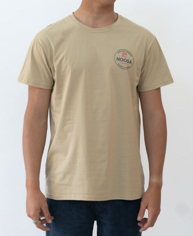 Golden Breed Noosa Kombi Tee | Pebble - T-Shirts