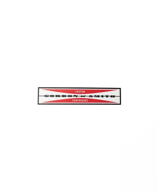 G&S Skip Sticker 165mm | Red