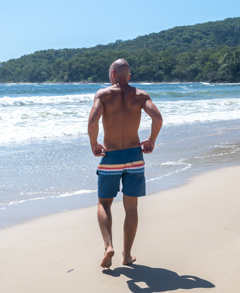 Golden Breed GoJo Elastic Waist Boardie | True Navy - Uncategorized