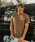 Noosa Boards Tee | Wash Brown