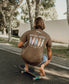 Noosa Boards Tee | Wash Brown