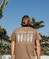 Byron Boards Tee | Wash Brown