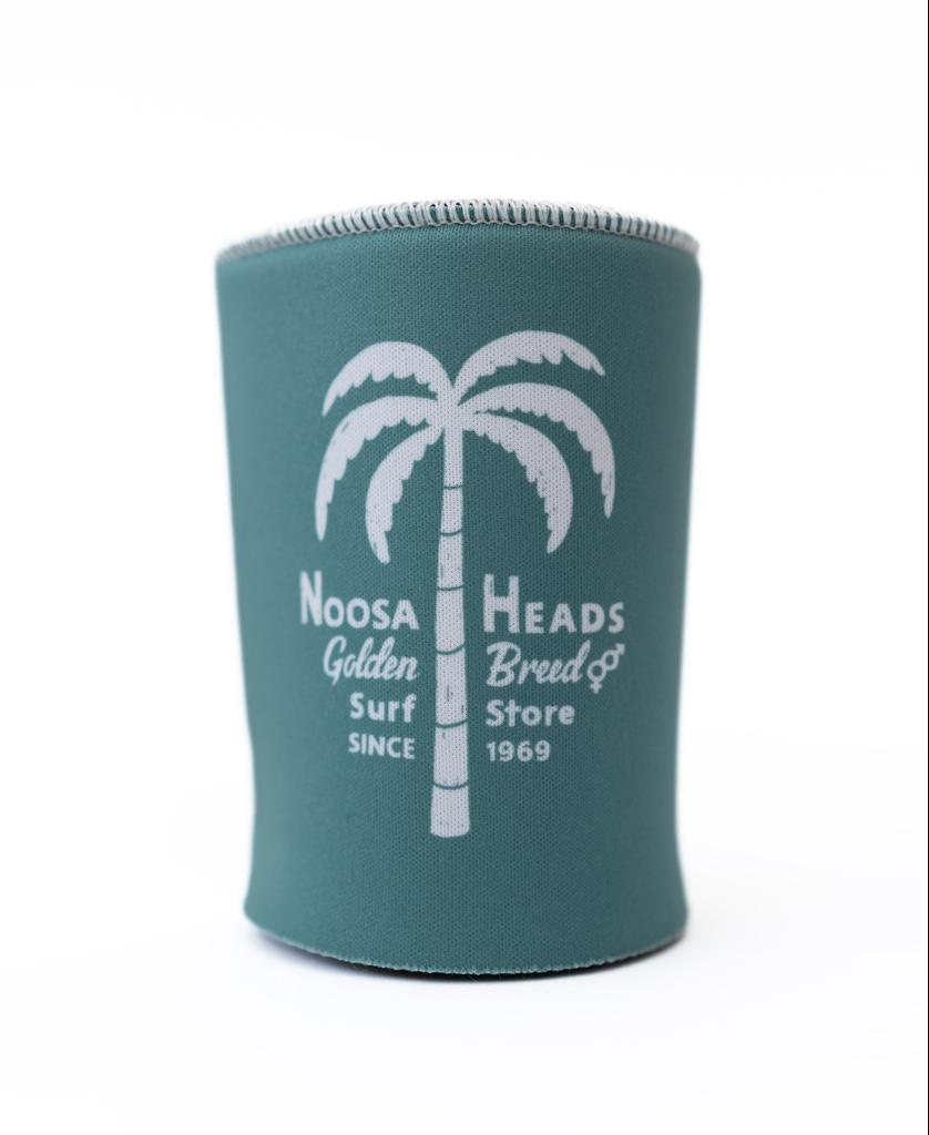 Noosa Stubby Holder Palm Loco | Surf Green - Golden Breed