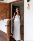 Pearl Maxi Skirt Linen | Natural Linen