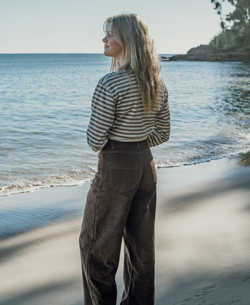 Jenny Cord | Espresso-Golden Breed