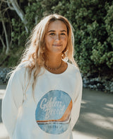 Vintage Sweat | Off White-Golden Breed