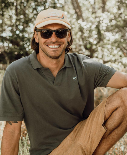 Hancock Cord Cap | Wash Orange-Golden Breed