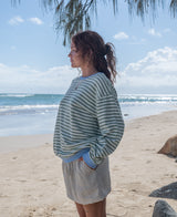 Golden Breed Ralph Stripe Ringer Crew - Sweatshirts