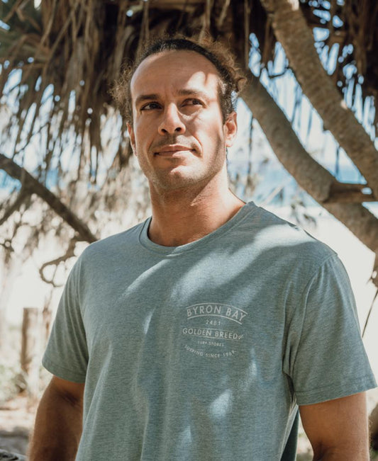 Byron Boards Tee | Green Zumba-Golden Breed