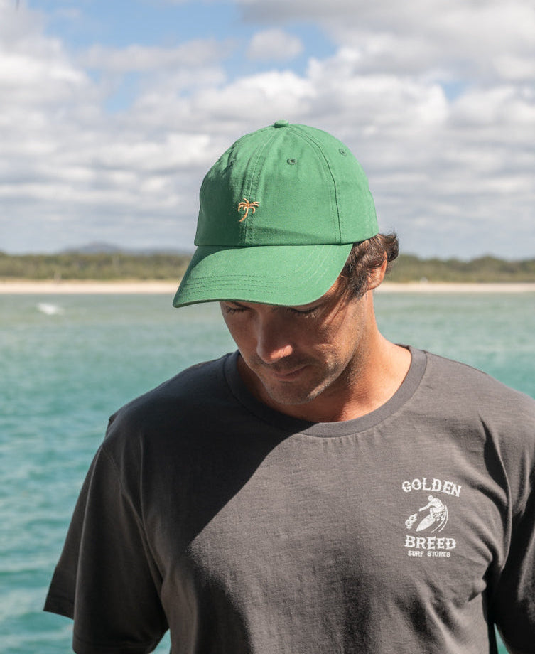Golden Breed Palm Cap | Green - Baseball Caps