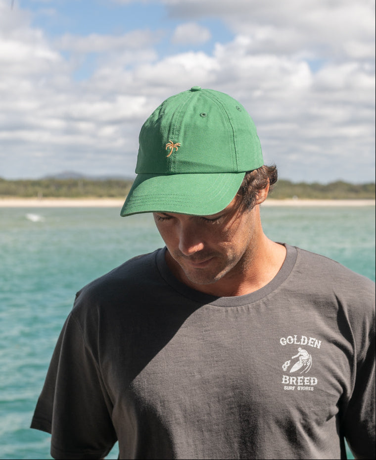 Golden Breed Palm Cap | Green - Baseball Caps