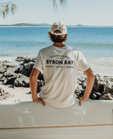 Byron Old School Tee | Off White-Golden Breed