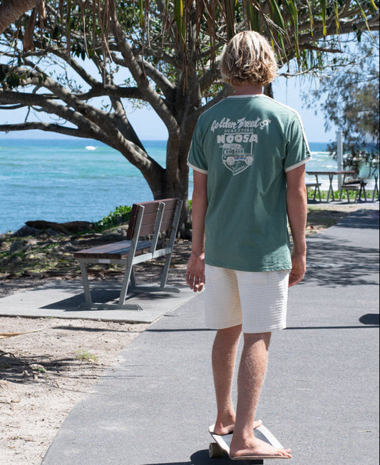 Noosa Landy Tee | Leaf Green
