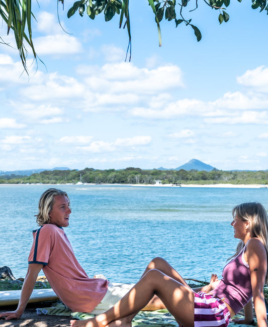 Noosa Tropical Tee | Rose