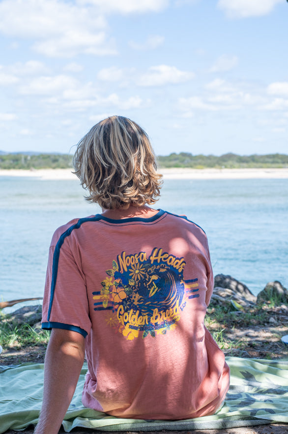 Noosa Tropical Tee | Rose