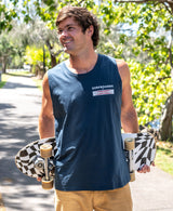 Gordon & Smith G&S Corp Muscle | Navy - Tank Tops