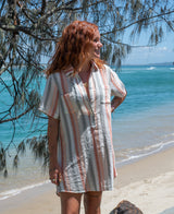 Golden Breed Bella Dress | Multi Stripe - Dresses
