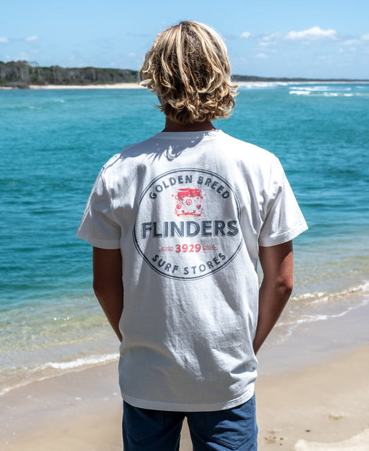 Flinders Kombi Tee | Off White