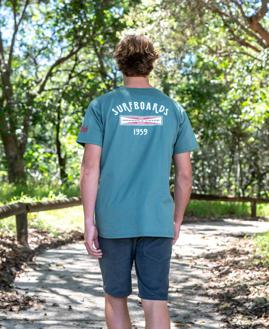 G&S Surfboards Tee | Fern