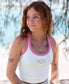 Aloha Ringer Tank | White