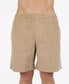 Floyd Elastic Waist Walkshort | Dark Camel