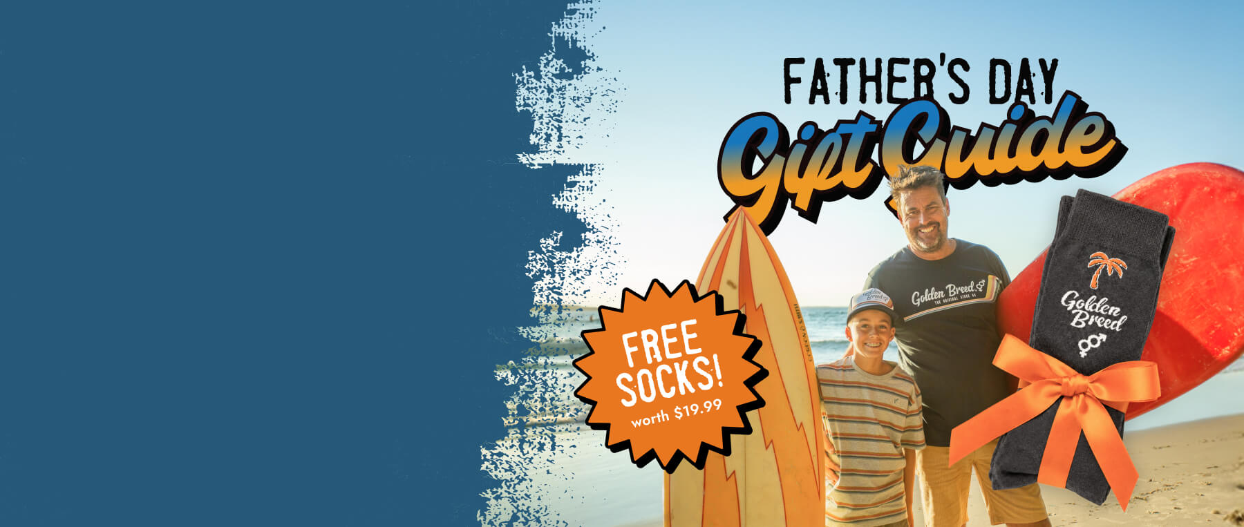 Spend $99 and score Free Socks for Dad!