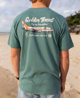 Golden Breed Fly Tee | Fern - T-Shirts