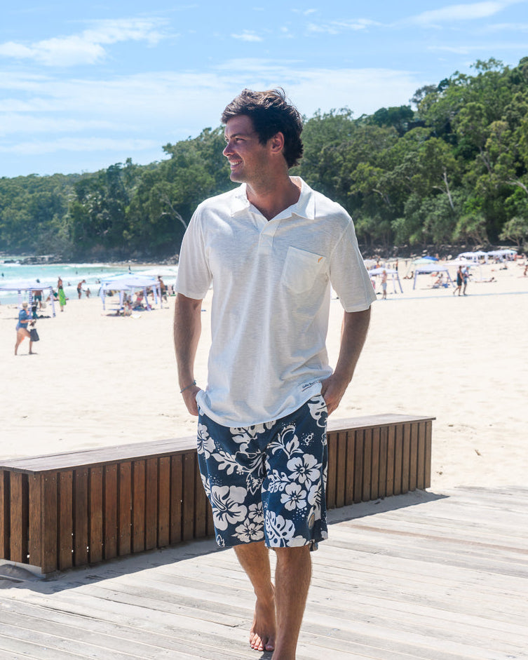 Panama Cord Short | Dusty Blue